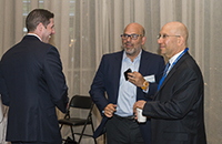 Victor Sozio, Ariel Property Advisors; Sean Rosenthal, CBRE; Shimon Shkury, Ariel Property Advisors